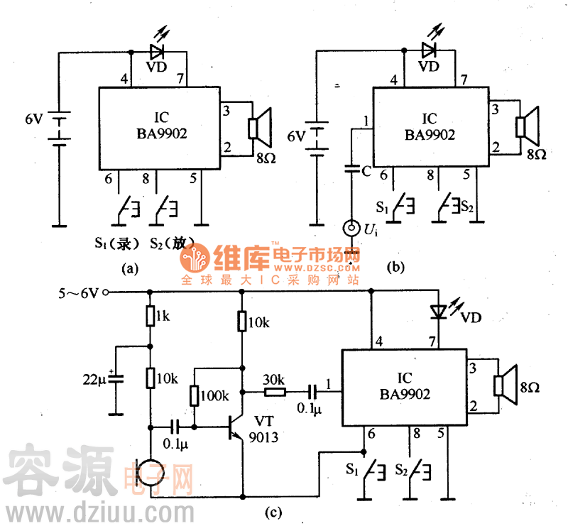 模塊的典型應用電路