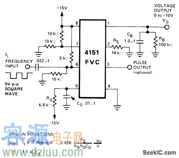 頻率-電壓轉換器電路