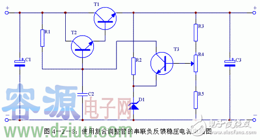 詳細(xì)解析串聯(lián)穩(wěn)壓電源電路和典型電路圖