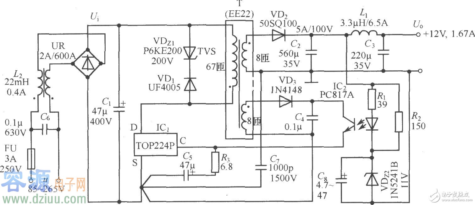 電源工程師設(shè)計(jì)全攻略:電源電路圖錦集