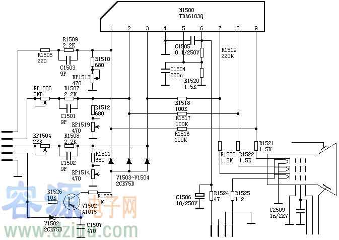 TDA6107g(sh)Ĳɫҕ(yng)·