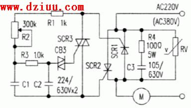 高效大功率可控硅觸發(fā)電路及原理